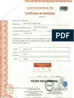 1. Certificado de Habilidad