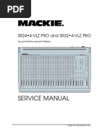 Service Manual: SR24 - 4-VLZ PRO and SR32 - 4-VLZ PRO