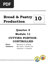 SHS Grade 11 - TVL Bread and Pastry Production | PDF | Dough | Breads