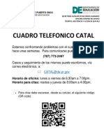 Cuadro Telefonico CATAL