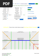 Hip Roof Framing Calculator - Metric