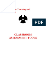 Classroom Assessment Tools