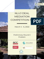 Nluj Deal Mediation Competition 3.0: March 4 - 6, 2022