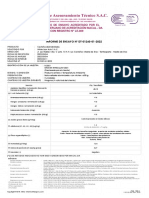 INFORME DE ENSAYO #DT-01260-01-2022: ( ) Los Metodos Indicados No Han Sido Acreditados Por Inacal-Da