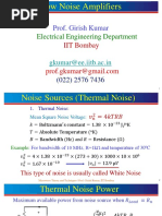 Prof. Girish Kumar: Electrical Engineering Department