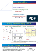 Microwave Amplifiers: Prof. Girish Kumar