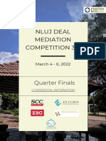 Nluj Deal Mediation Competition 3.0: Quarter Finals