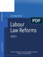 Labour Law Reforms Book NLU Delhi 2021