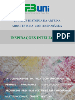 Pós Modernismo - Inspirações Intelectuais