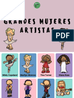 Grandes Mujeres Artistas Flashcards y Entrevistas