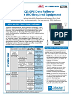 Can Affect IMO Required Equipment: NOTICE: GPS Date Rollover
