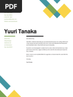 Yuuri Tanaka: 4567 Main Street City, State 98052 (718) 555-0100