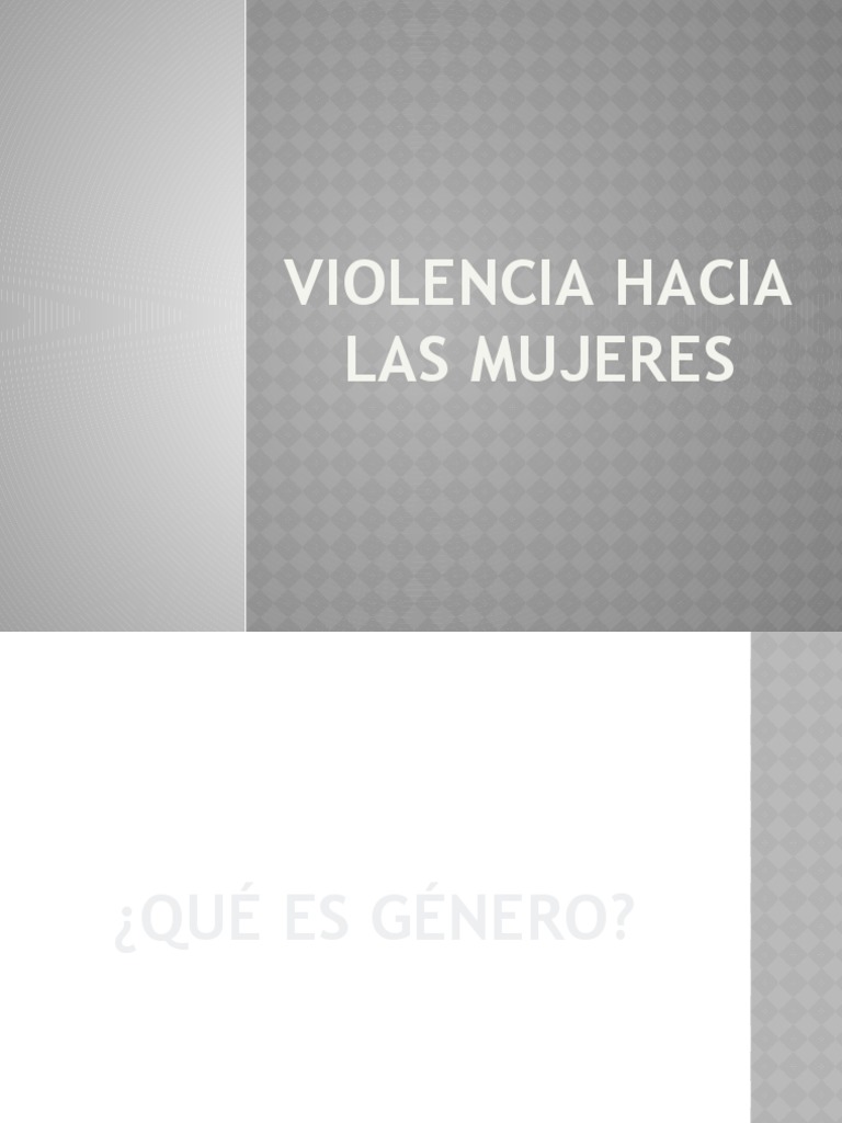 VIOLENCIA | PDF | La violencia contra las mujeres | Mujer