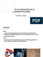 Objectives of Design and Value Judgement in Design