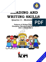 Reading and Writing Skills11 Q3 M2 1