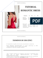 Romantic Dress Patrón
