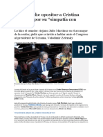 Un reproche opositor a Cristina Kirchner por su “simpatía con Rusia”