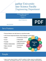 Java Features Chapter 2