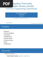 Computer Science Faculty: Nangarhar University