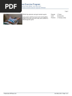 Anterior Innominate Muscle Energy Exercise | PDF