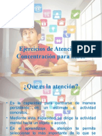 Ejercicios de Atención y Concentración para Niños