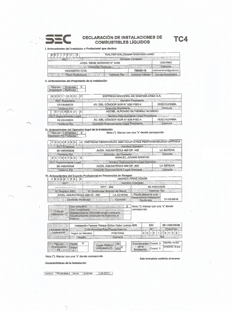 Certificado SEC | PDF