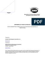 ANSI - NEMA WC 74 ICEA S 93 639 2017 Contents and Scope