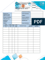 Anexo 5- Formato Seguimiento Asistencia a Práctica