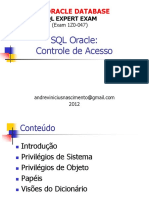 11 - SQL Oracle - Controle de Acesso