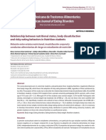 Relacion Entre Estatus Nutricional, Insatisfacción Corporal y Conductas Alimentarias de Riesgo en Studiantes de Nutrición