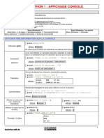 FICHE Python 1