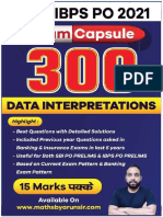 SBI & IBPS PO PRE 2021 E-Book with 1500 Questions