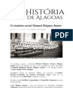 Texto - História de Alagoas o Cientista Social Manuel Diégues Júnior-Convertido em PDF