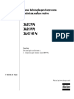 Atlas copco XAS137-127-107 Pd manual de instução
