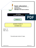 National Senior Certificate: Grade 12