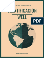 Certificacion Well