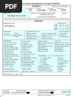 LRPD Incident Report 2022-029322 - Redacted