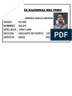 Policía Nacional Del Peru