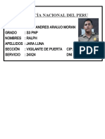 Policía Nacional Del Peru