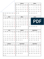 Calendario 2026 Argentina con Feriados | PDF
