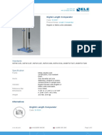 Product Sheet: Digital Length Comparator