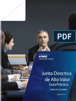 Junta Directiva de Alto Valor - Guía Práctica Gob. Corporativo