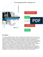 Introduction Aux Théories de La Communication PDF - Télécharger, Lire