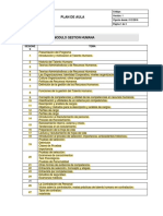 PLAN DE AULA GESTIOìN HUMANA 2020