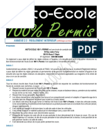 2.3 Règlement Intérieur