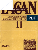 3b. Lacan, J. (1964) - El Seminario. Libro 11. Los Cuatros Conceptos Fundamentales Del Psicoanálisis. Clase XX, Puntos 2 y 3