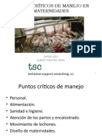 Albert Finestra Puntos - Criticos - Manejo - Maternidades - Sepor - 2015