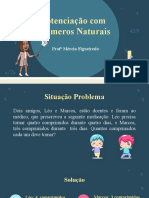 Aula 07 - Potenciação com Números naturais