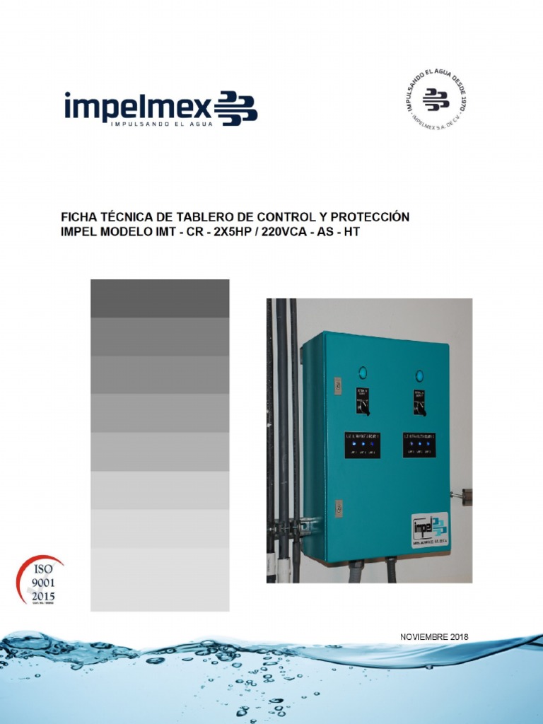 Ficha Tec Tablero IMPEL 2019 | PDF