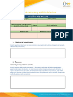 Anexo - Ficha de Resumen y Análisis de Lectura